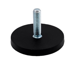 ฐานแม่เหล็กนีโอไดเมียมป้องกัน-รอยขีดข่วนยางเคลือบน็อตถั่วแสงกล้องเครื่องมือด้ายชายแม่เหล็กวัสดุแม่เหล็ก